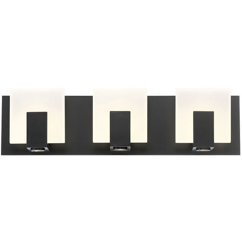 Canmore LED 20 inch Black Vanity Light Wall Light