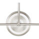 Sylvan Bath Vanity Light Wall Light in Brushed Nickel