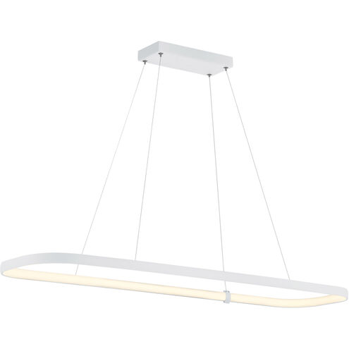 Ravello LED 13 inch Matte White Pendant Ceiling Light