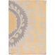 Fallon 36 X 24 inch Wheat, Medium Gray, Light Gray Rug