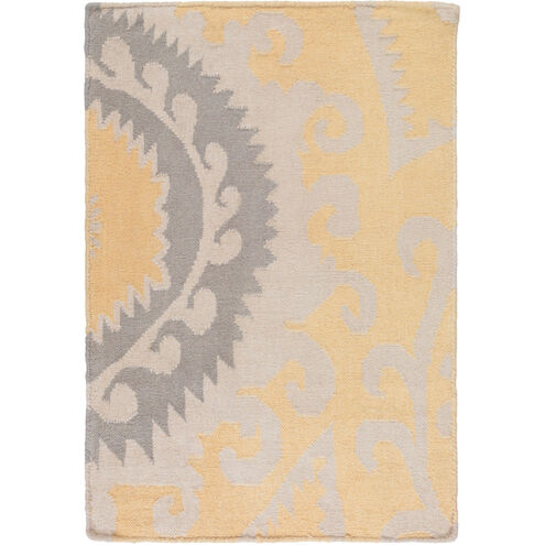 Fallon 36 X 24 inch Wheat, Medium Gray, Light Gray Rug