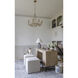Bailey 8 Light 28 inch Aged Brass Chandelier Ceiling Light