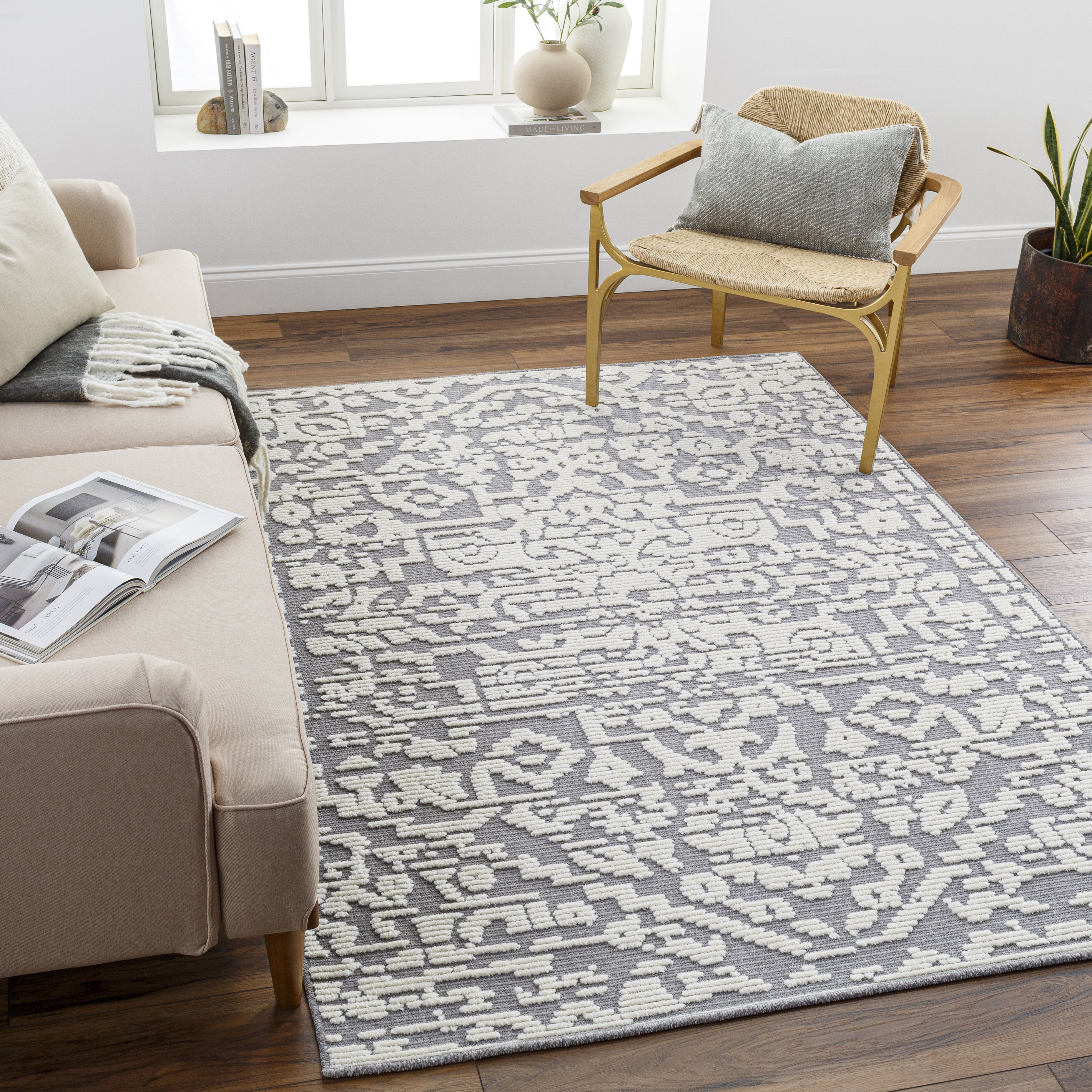 Lyna 86 X 60 inch Rug, Rectangle