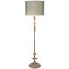 Petite Paro 64.5 inch 150 watt White Floor Lamp Portable Light