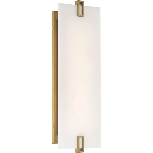 Aizen LED 6 inch Soft Brass Wall Mount Wall Light