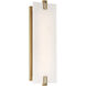 Aizen LED 6 inch Soft Brass Wall Mount Wall Light