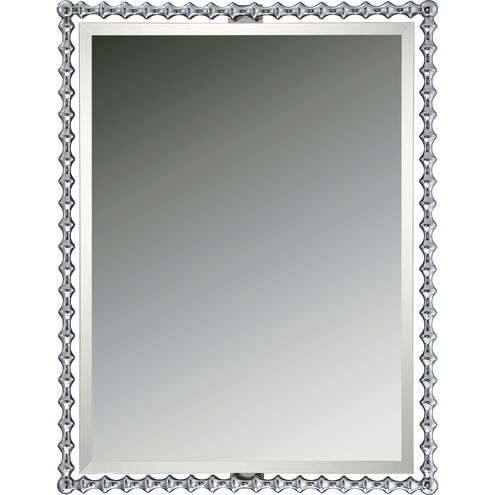 Reflections 33 X 26 inch Polished Chrome Wall Mirror