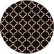 Fallon 96 X 96 inch Black, Beige Rug