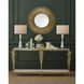 Fiore 72 inch Polished Brass/Natural Console Table