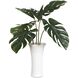 Muse White and Green Vase Centerpiece