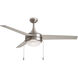 Trio 52 inch Satin Nickel Indoor Ceiling Fan