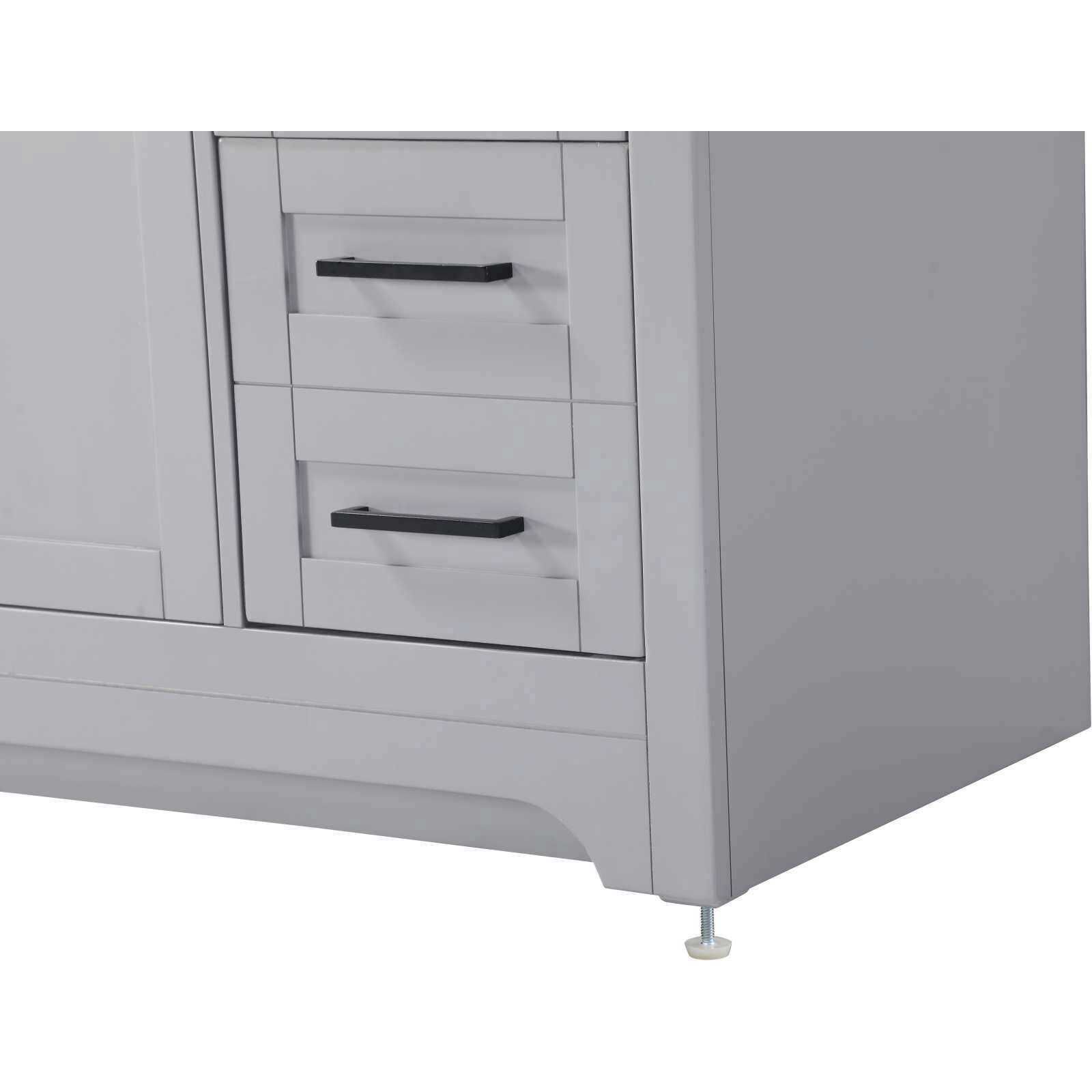 Remington 54 X 35 inch Grey Bathroom Vanity Cabinet