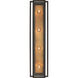 Ian K. Fowler Halle LED 7.25 inch Bronze and Hand-Rubbed Antique Brass Vanity Light Wall Light