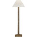 Chapman & Myers Strie 31.5 inch 60.00 watt Gilded Iron Buffet Lamp Portable Light in Linen