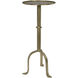 Tini 24 X 10 inch Antique Brass Side Table