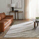 Mitra 90 X 63 inch Black/White Rug in 5 x 7