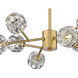 Canada 8 Light 26 inch Gold Chandelier Ceiling Light