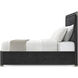 Kesden Silent Black US Queen Bed, Wooden