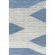 Apache 60 X 36 inch Grey Rug in 3 x 5, Rectangle