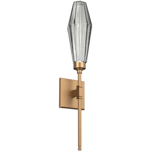 Aalto LED 4.5 inch Novel Brass ADA Indoor Sconce Wall Light, Belvedere