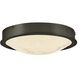 Cava LED 12.75 inch Black Oxide Flush Mount Ceiling Light