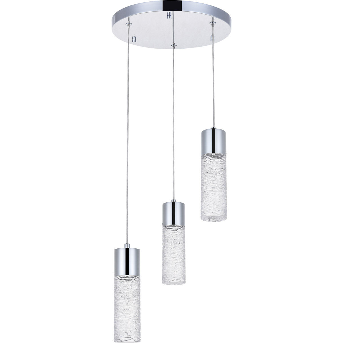 Chrome pendant ceiling light deals