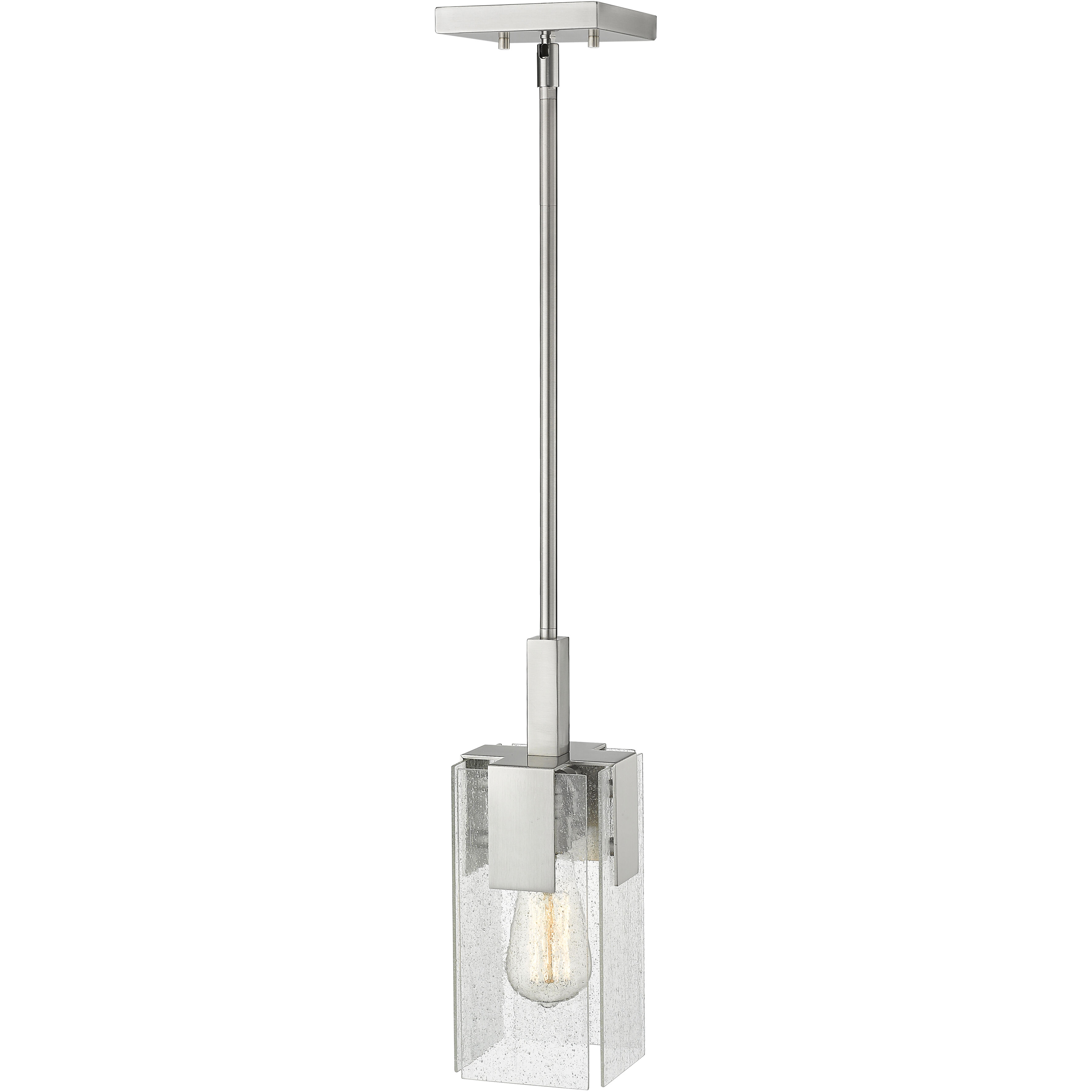 Gantt 1 Light 4.75 inch Brushed Nickel Pendant Ceiling Light
