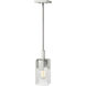 Gantt 1 Light 4.75 inch Brushed Nickel Pendant Ceiling Light