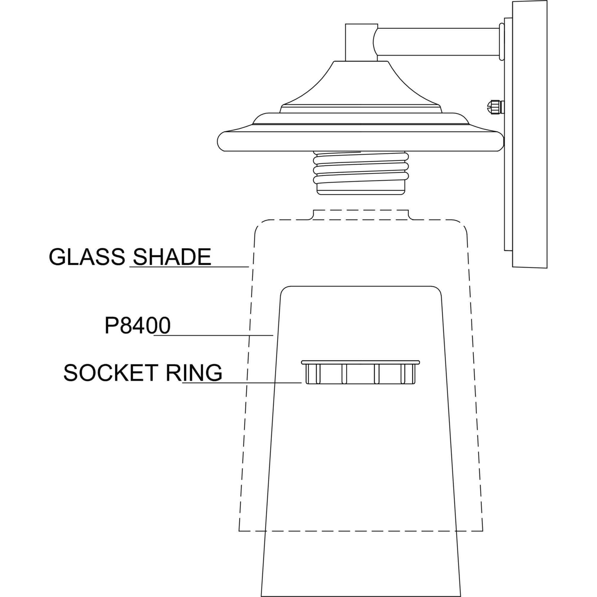 Nightsaver Textured Black Dark Sky Shield, Small