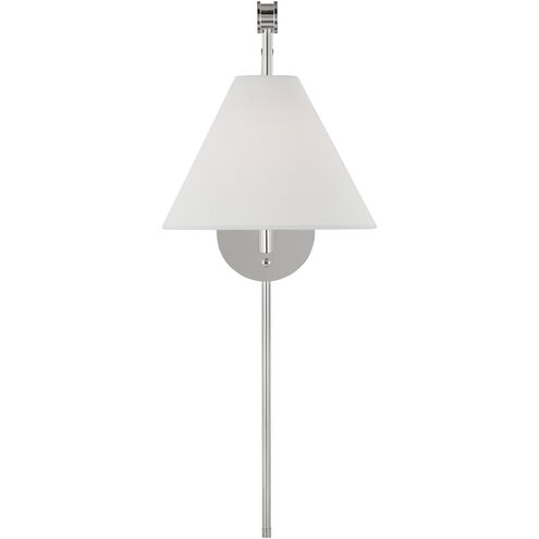 AERIN Remy 21 inch 60 watt Polished Nickel Task Sconce Wall Light
