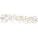 Marselle Bath Vanity Light Wall Light in Matte White