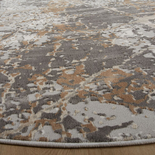 Besni Mineral Tones Rug in 7 Round