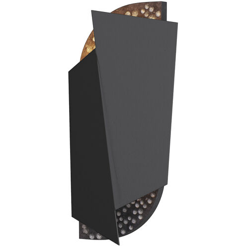 Aldridge 2 Light 8 inch Blackened Iron ADA Sconce Wall Light