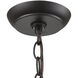 Broad Street 1 Light 5.5 inch Oil Rubbed Bronze Outdoor Pendant