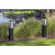 Taper 120v 28.00 watt Black Landscape Path Bollard