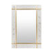 Sherrill 48 X 33 inch Gold Mirror, Rectangle