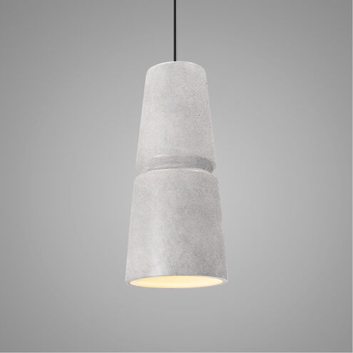 Radiance 1 Light 6 inch Matte Black Pendant Ceiling Light