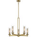 Emmerham 5 Light 26 inch Soft Brass Chandelier Ceiling Light