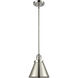 Franklin Restoration Appalachian LED 8 inch Polished Nickel Mini Pendant Ceiling Light, Franklin Restoration