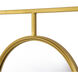 Anita 43.3 X 15.7 inch Gold Wall Mirror