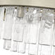 Ciara 6 Light 42 inch White Gold Flush Mount Ceiling Light