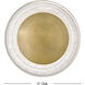 Haven LED 11 inch Heritage Brass ADA Sconce Wall Light