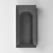 Brasilia LED 14.5 inch Black Outdoor Wall Mount
