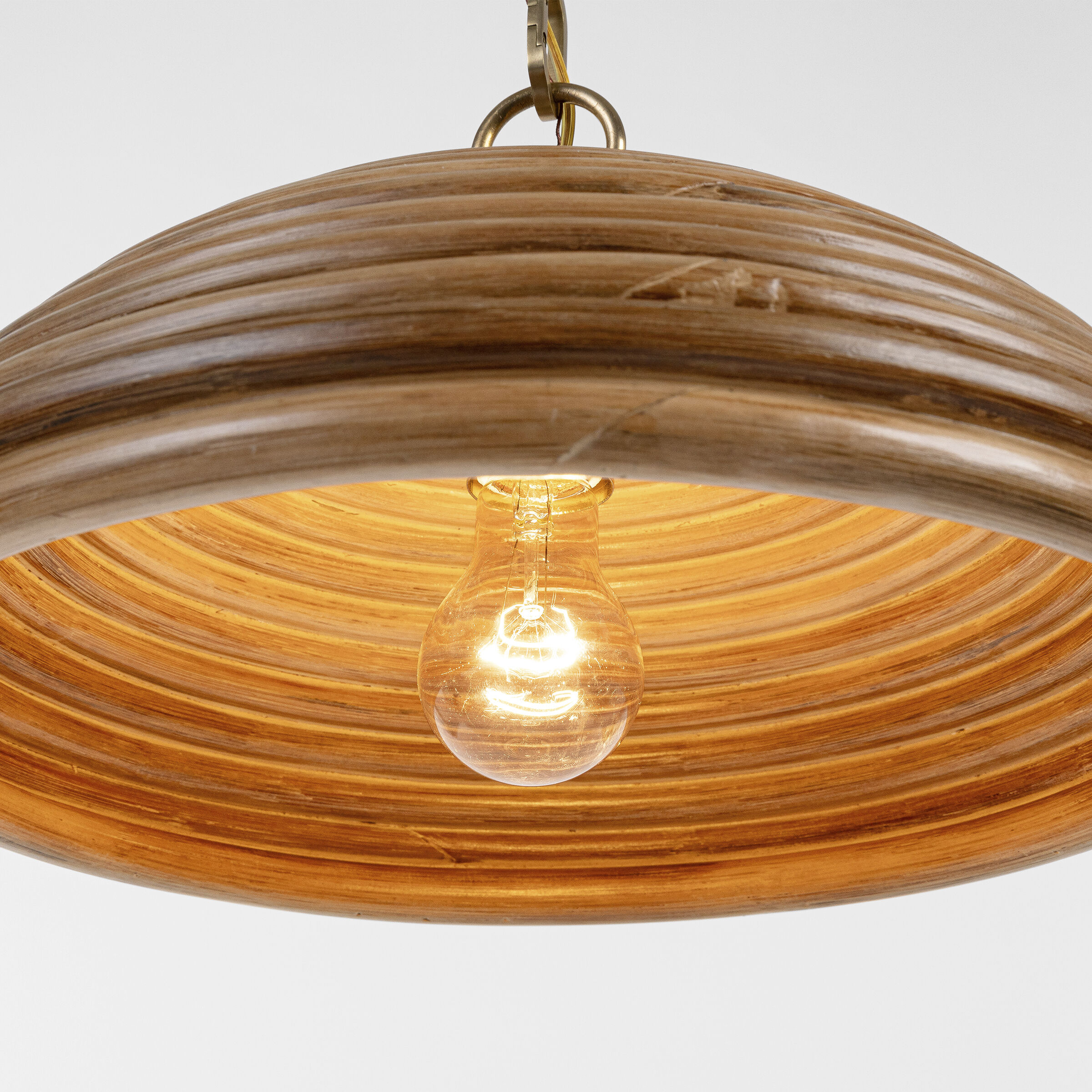 Suzanne Kasler Emerson LED 15.75 inch Hand-Rubbed Antique Brass Pendant Ceiling Light