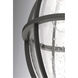 Pier 33 1 Light 8.13 inch Black Outdoor Hanging Lantern