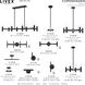 Copenhagen 2 Light 5.13 inch Black Semi-Flush Ceiling Light