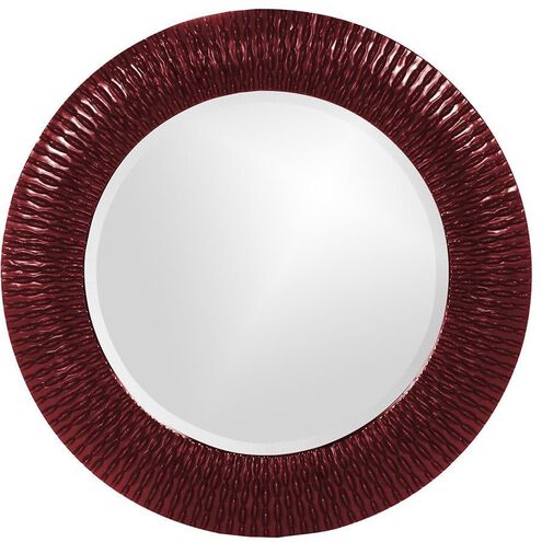 Bergman 32 X 32 inch Burgundy Mirror