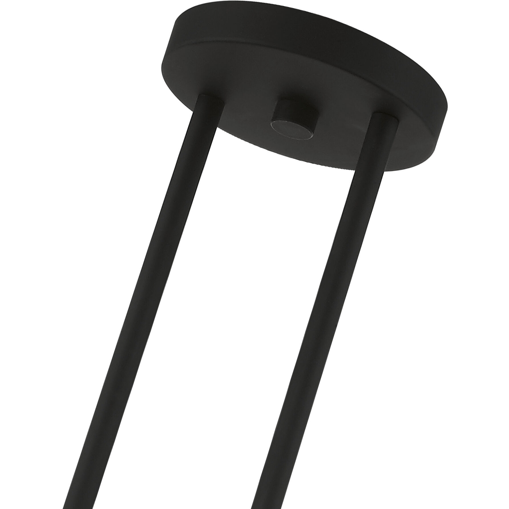 Schofield 3 Light 30 inch Black with Brushed Nickel Accents Linear Chandelier Ceiling Light