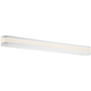 Endure LED 37 inch White Bath Vanity & Wall Light, dweLED
