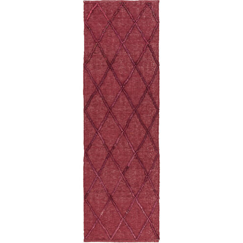 Mateo 156 X 108 inch Burgundy, Garnet Rug